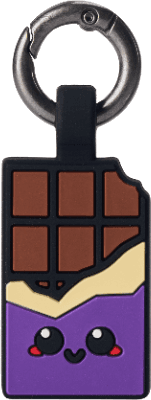 Chocolate Purple Smart ID Tag