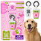 ASK A VET Sakura Matcha Latte Pet ID Tag – NFC & QR Code Silicone Dog & Cat Tag – Hanging & Slide-On Digital Smart Tag – Waterproof, No Battery