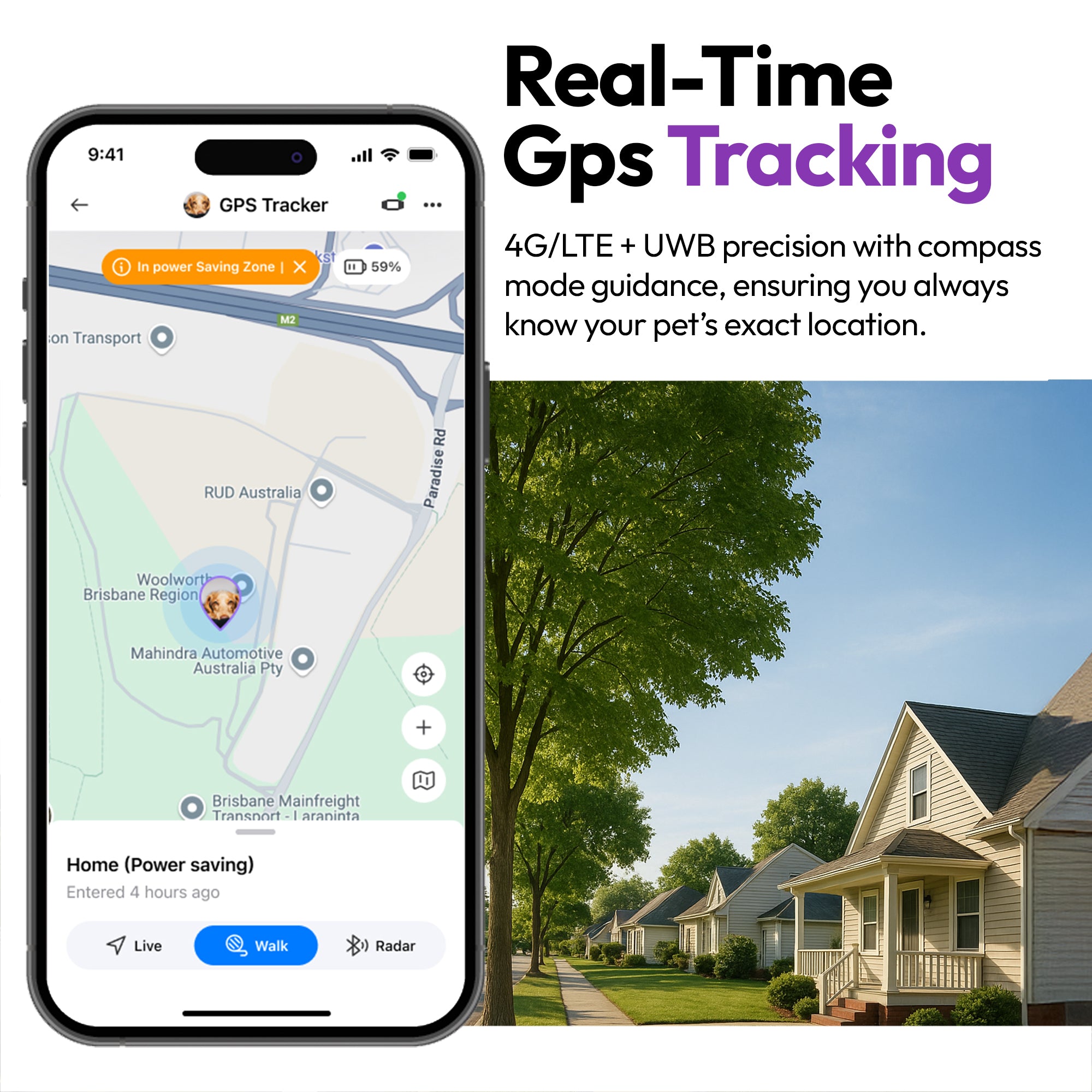 ASK A VET Premium Health + GPS Pet Tracker Collar | Vet-Designed Smart Collar for Dogs & Cats | Real-Time GPS, Virtual Fence, Touchscreen QR ID, AI Health Monitoring, Bark Detection, Training Cues, LED Light