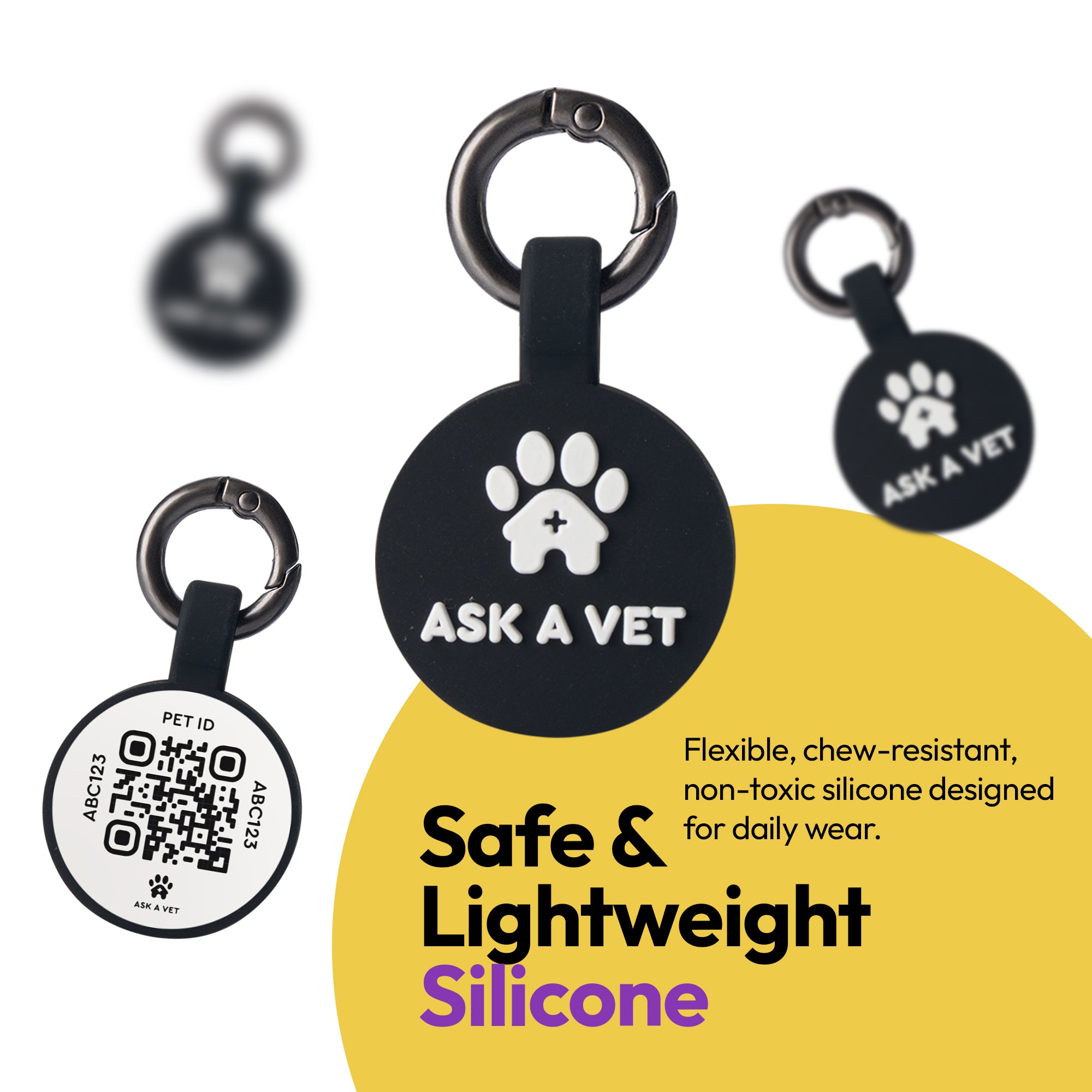 ASK A VET ID Tag