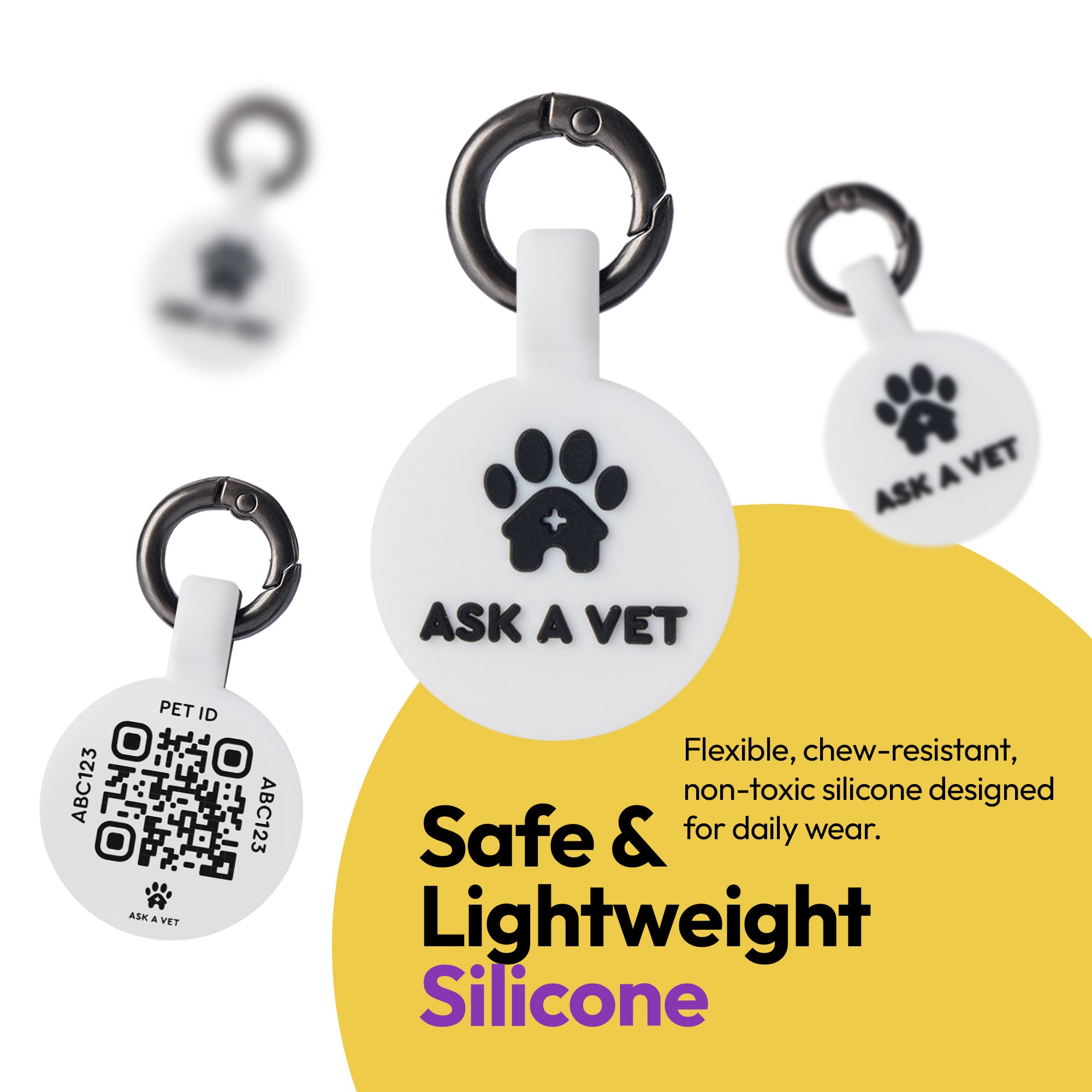 ASK A VET ID Tag